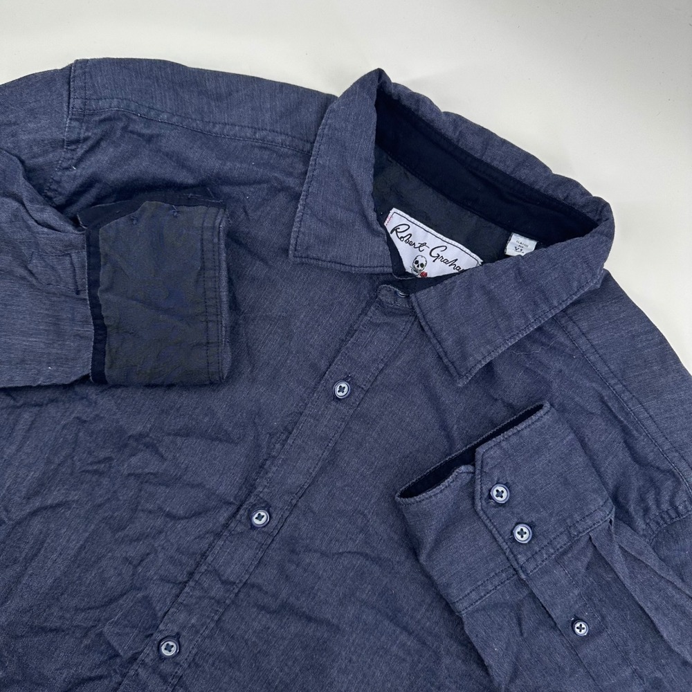 Robert Graham Men's Button Down Shirt‎ Long Sleeve Casual Classic XL